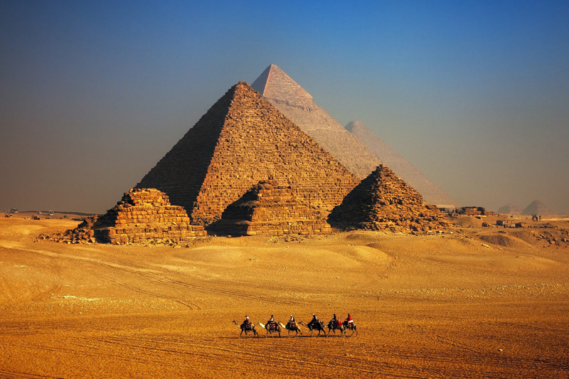 Pyramids, Sphinx, and Grand Museum