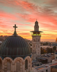 Protestant Israel and Jordan