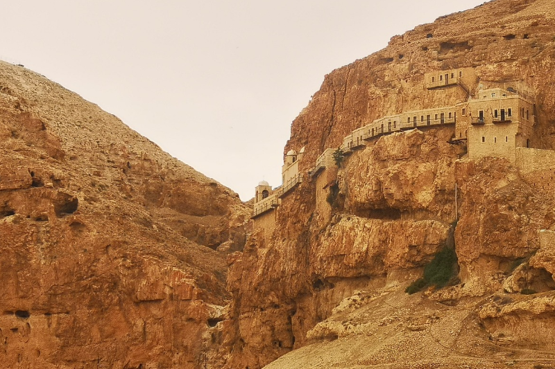 Monastery of St. George of Choziba - Jericho - Qasr al-Jahud – Jordan River - Monastery of St. Gerasimos of the Jordan - Dead Sea